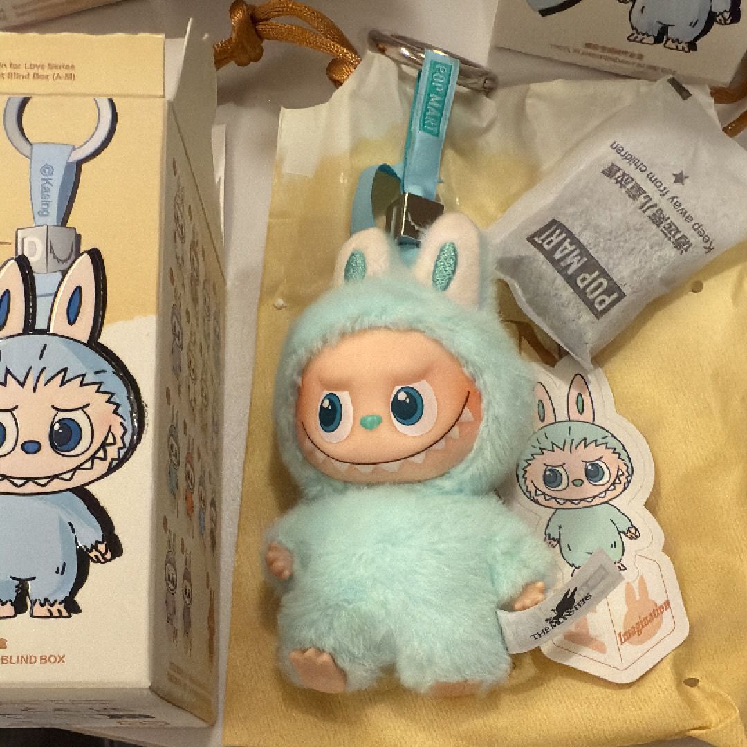 POP MART THE MONSTERS (LABUBU) Pin for Love Series-Vinyl Plush Pendant (A-M) I