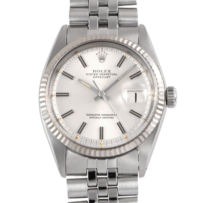 ROLEX ロレックス デイトジャスト 1601 1972年製 シグマダイヤル Tritium SS/WG【中古】
