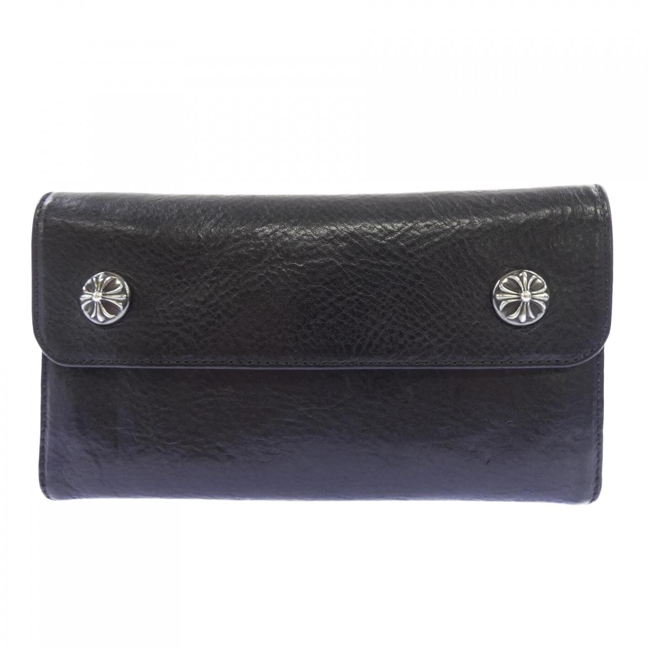 クロムハーツ CHROME HEARTS WAVE CROSS BTN ウェーブ クロスボタン 2246 304 0501 0900 WALLET