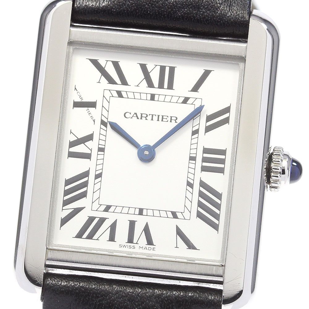 カルティエ タンクソロ SM  WSTA0030 レディース 【中古】