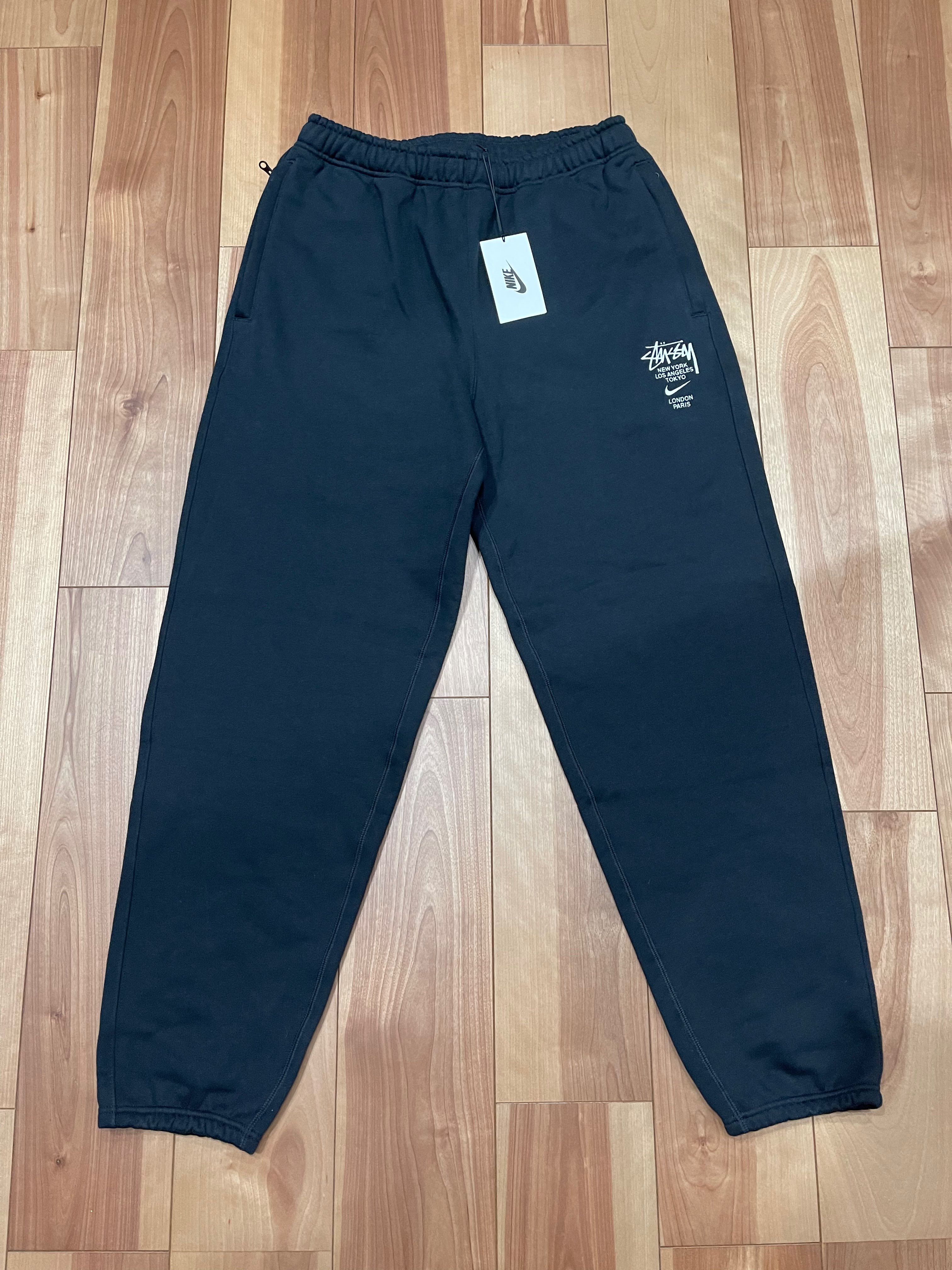 Nike x Stussy International Sweatpants (US Size) "Black" DC4227-010