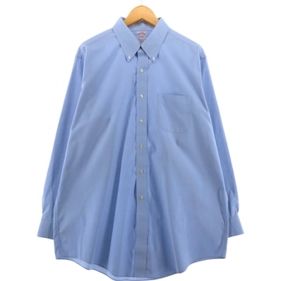 古着 ブルックスブラザーズ Brooks Brothers Est.1818 長袖 ボタンダウンシャツ メンズXL相当/eaa514771