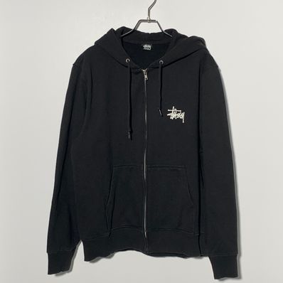 Stussy BASIC STUSSY ZIP HOODIE "Black"