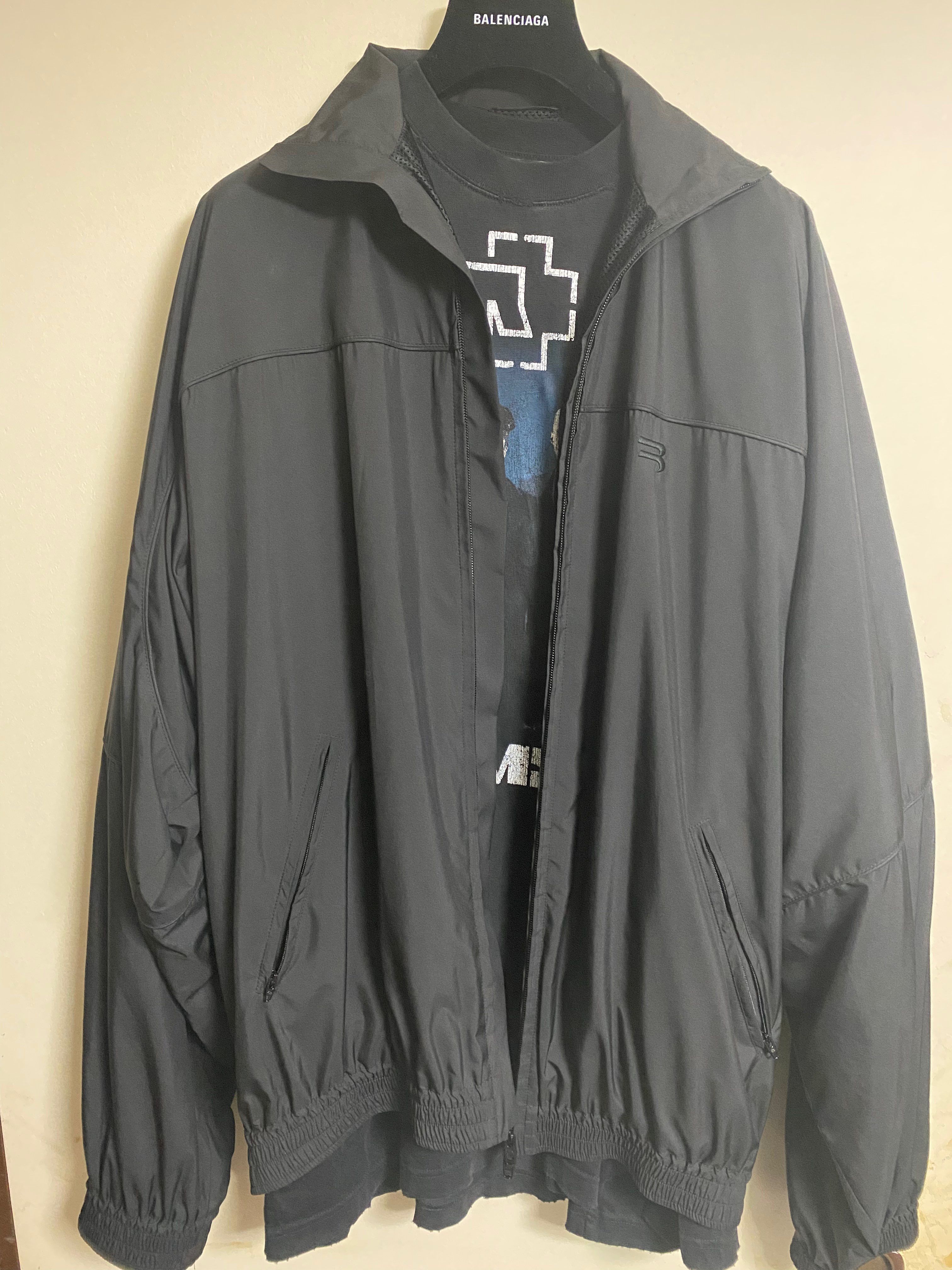 BALENCIAGA LOOSE FIT TRACK JACKET