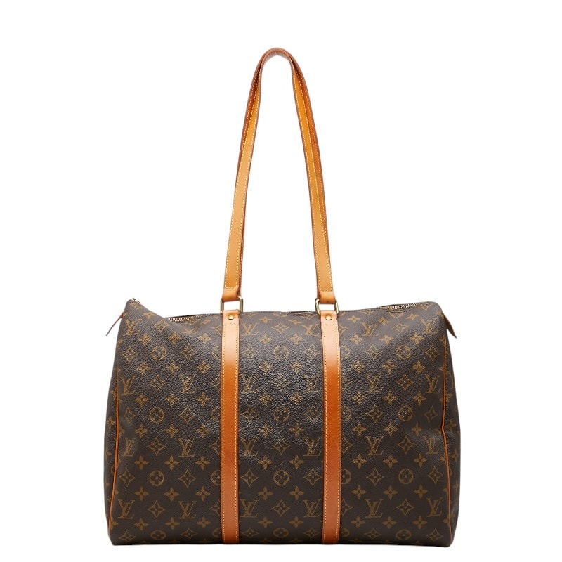 ルイ ヴィトン モノグラム フラネリー45 ボストンバッグ ショルダーバッグ M51115 ブラウン PVC レザー レディース LOUIS VUITTON 【中古】