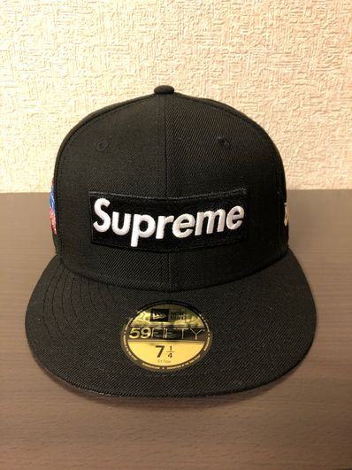 Supreme World Famous Box Logo New Era® "Black"