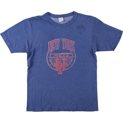 古着 80年代 チャンピオン Champion トリコタグ MLB NEW YORK METS ニューヨークメッツ スポーツTシャツ USA製 レディースS相当 ヴィンテージ/eaa641949