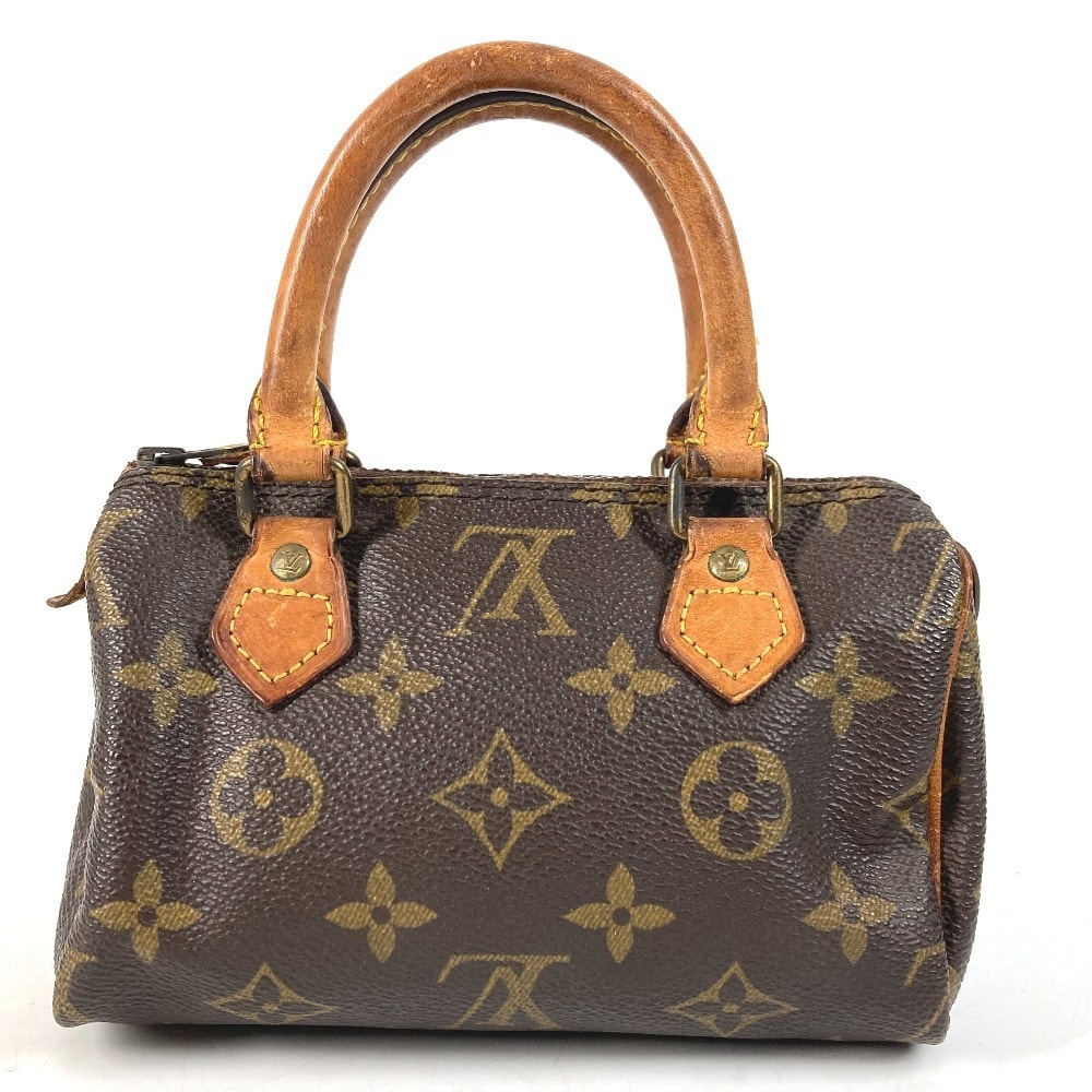 ルイヴィトン LOUIS VUITTON ミニ スピーディ ミニスピーディ M41534 モノグラム カバン ミニミニボストンバッグ ポーチ ハンドバッグ モノグラムキャンバス ブラウン