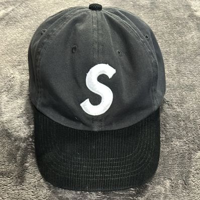 Supreme 2-Tone S Logo 6-Panel "Black"