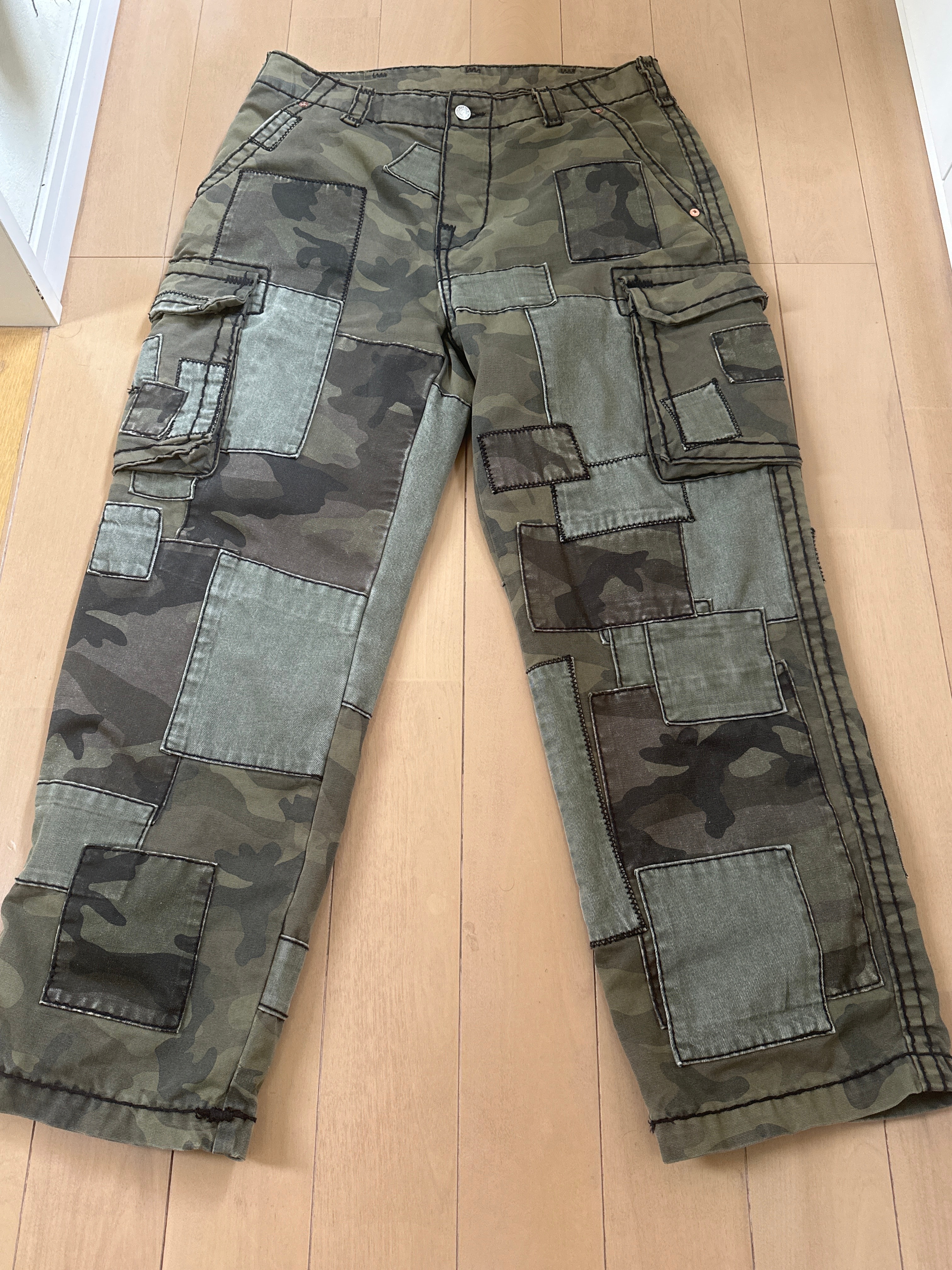 Supreme x True Religion Patchwork Cargo Pant 