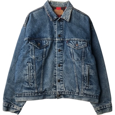 古着 ~90年代 リーバイス Levi's 70417-0814 デニムジャケット Gジャン USA製 メンズL相当 ヴィンテージ/eaa645714
