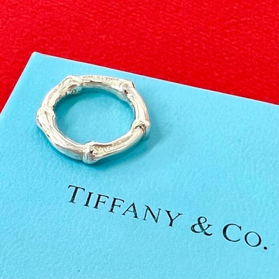 TIFFANY&Co. ティファニー バンブー リング シルバー925 リング・指輪 10号 シルバー
597-k