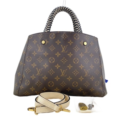 ヴィトン LV モノグラム モンテーニュ MM ハンドバッグ【中古】