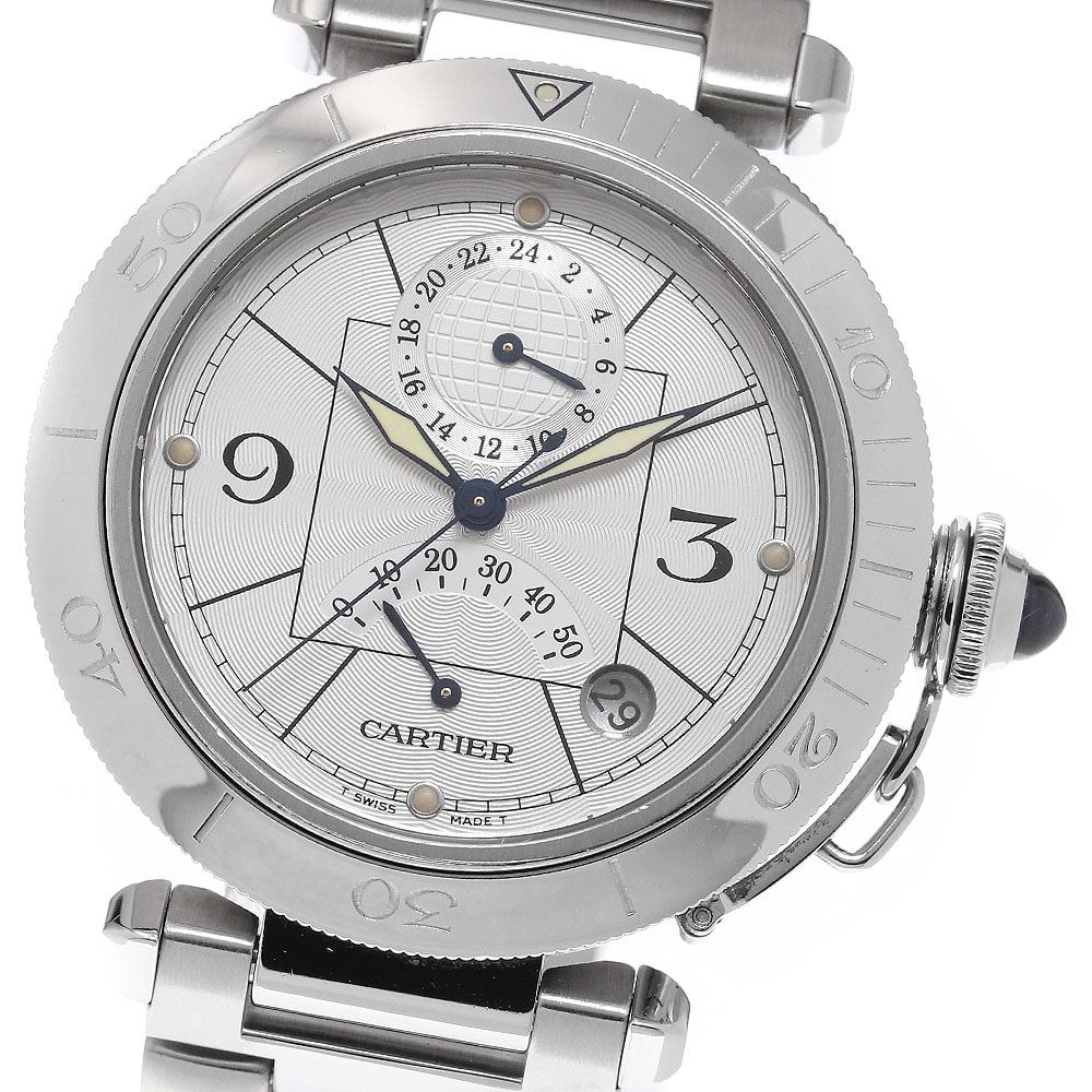 ☆良品 カルティエ パシャ38mm W31037H3 メンズ 【中古】