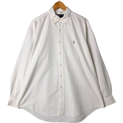 古着 ラルフローレン Ralph Lauren YARMOUTH 長袖 ボタンダウンシャツ メンズL相当/eaa560116