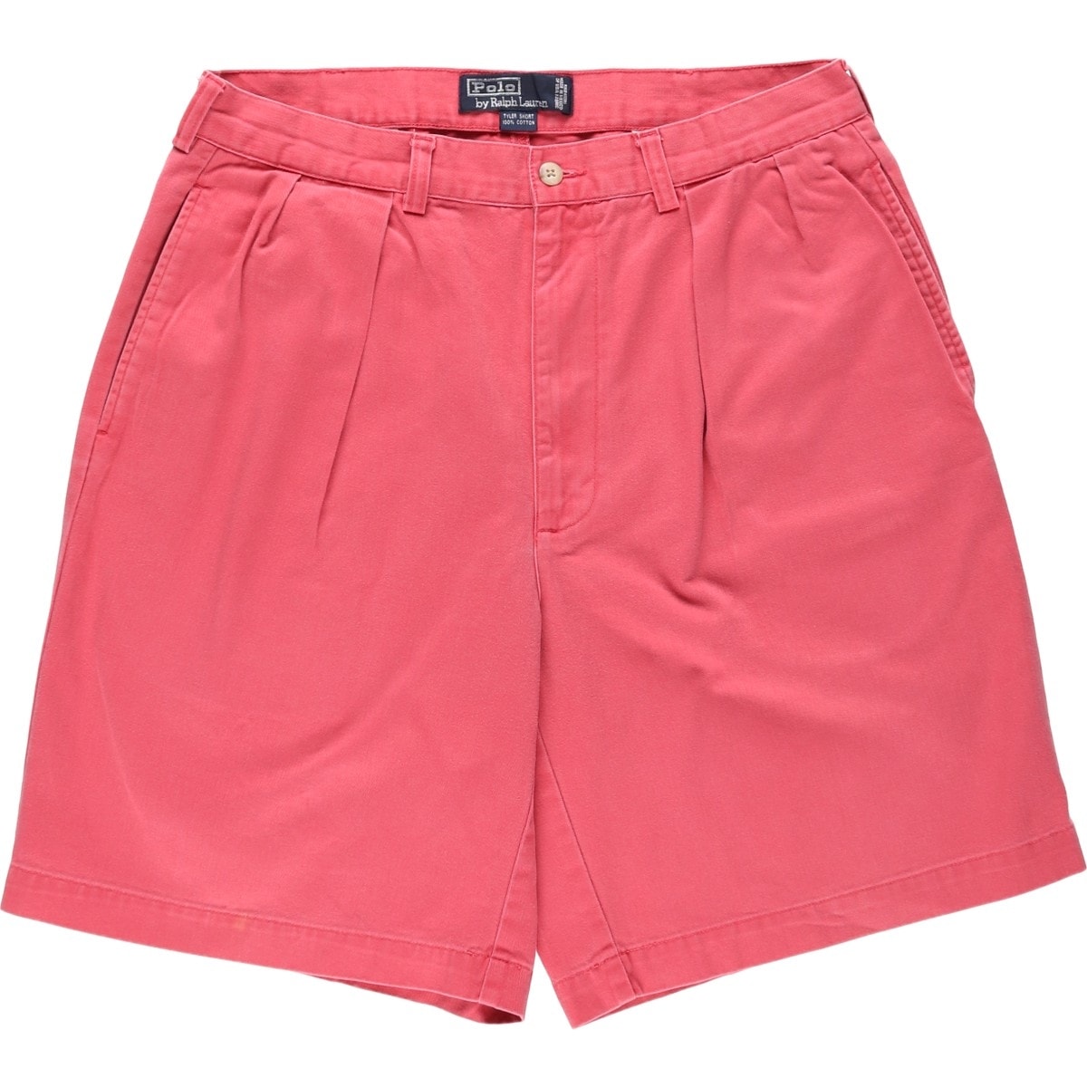 古着 ラルフローレン Ralph Lauren POLO by Ralph Lauren TYLER SHORT ツータック チノショーツ ショートパンツ メンズw33相当/eaa656795