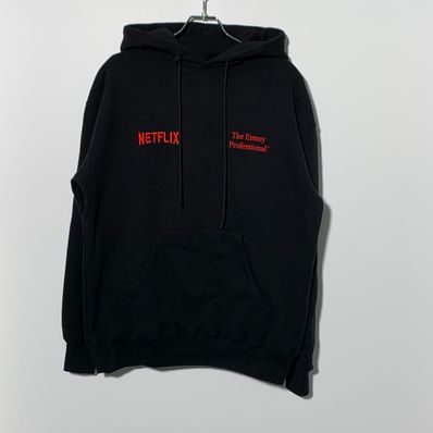 ENNOY Stylistshibutsu x Netflix 23AW Hoodie "Black/Netflix Red"