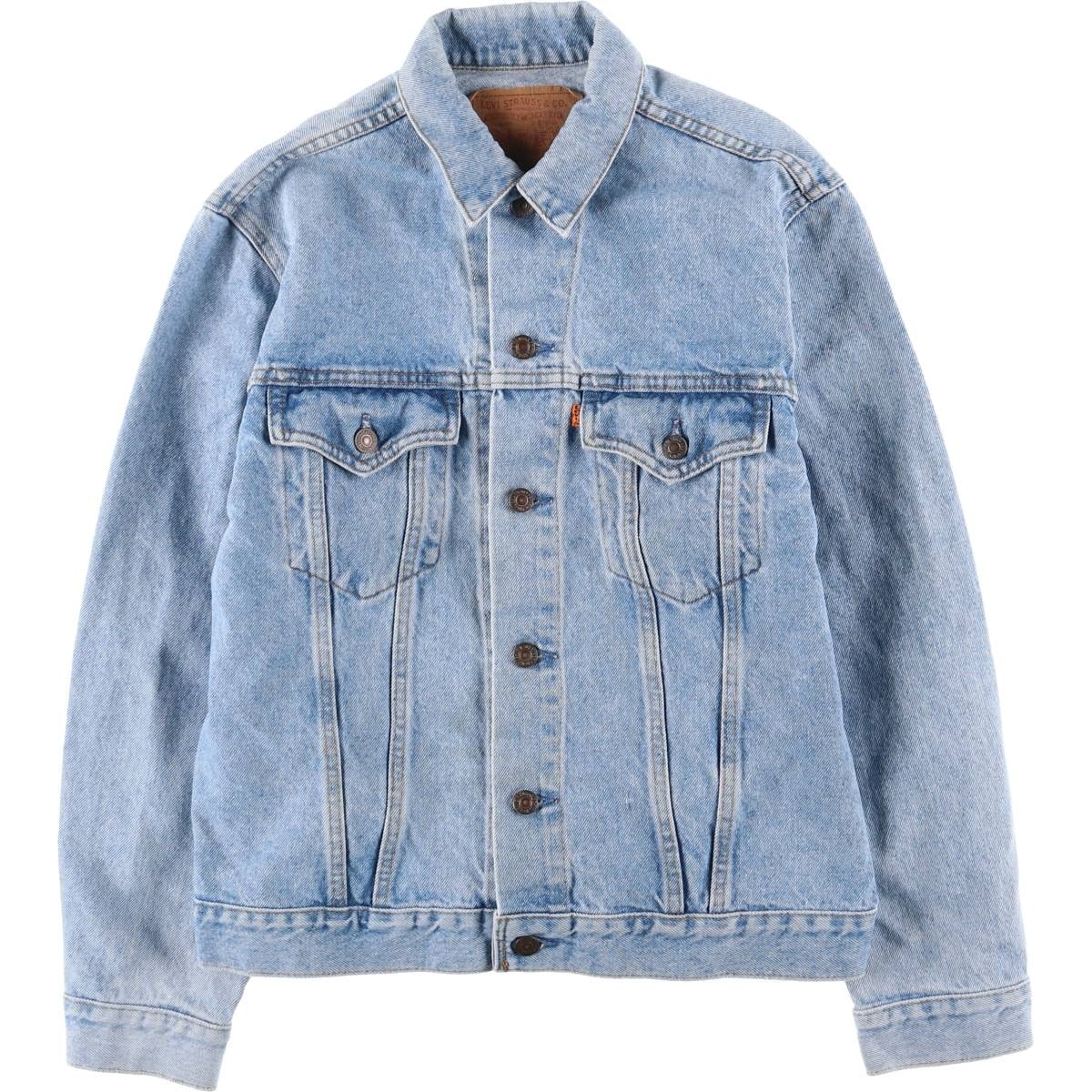 古着 リーバイス Levi's 75505-0212 オレンジタブ デニムジャケット Gジャン メンズM相当/eaa597759