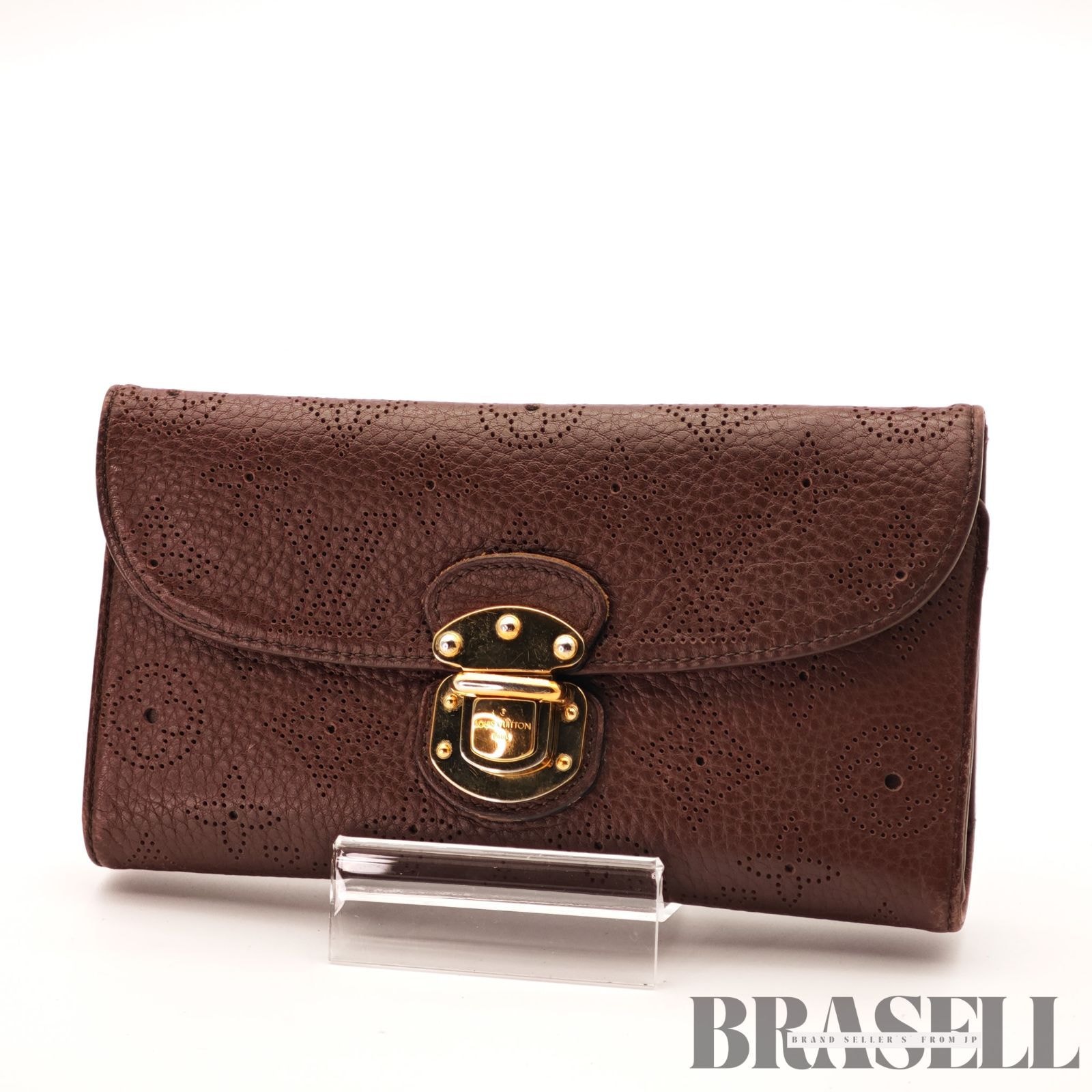 LOUIS VUITTON ルイ・ヴィトン 長財布 Leather レディース