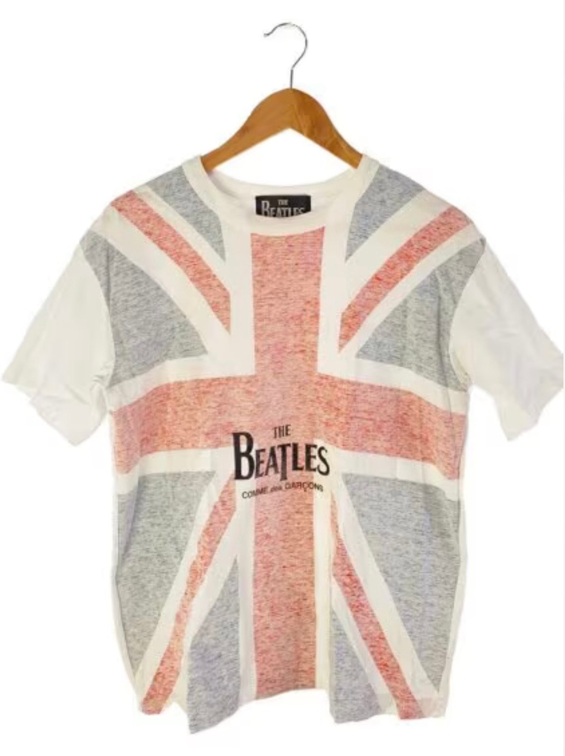 COMME des GARCONS x The Beatles Union Jack Cotton S/S Tee "White"