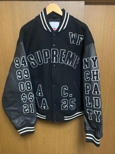 Supreme Praises Varsity Jacket "Black"