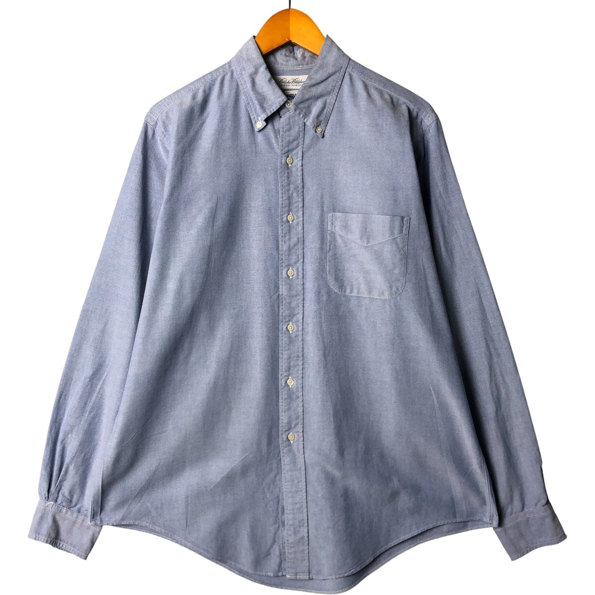 古着 ブルックスブラザーズ Brooks Brothers 長袖 ボタンダウンシャツ USA製 メンズL相当/eaa586728