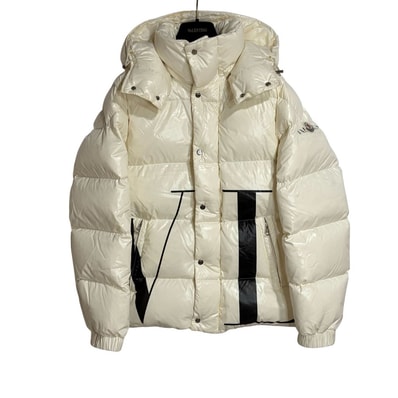 MONCLER x VALENTINO Short Down Jacket "White"