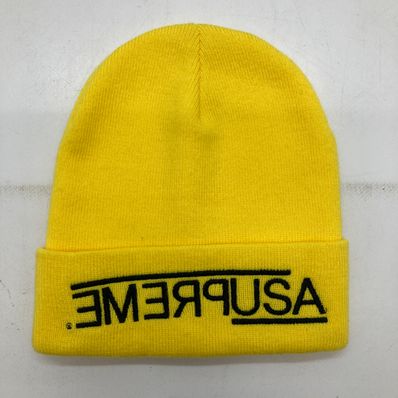 Supreme USA Beanie "Yellow"
