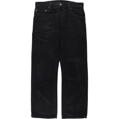 古着 リーバイス Levi's 517 ブラックデニム ブーツカットデニムパンツ メンズw33相当/eaa658727