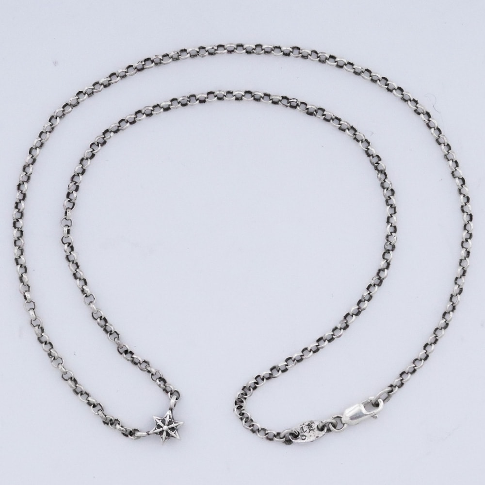 CHROME HEARTS スター ネックレス ロールチェーン