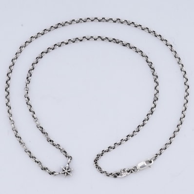CHROME HEARTS スター ネックレス ロールチェーン