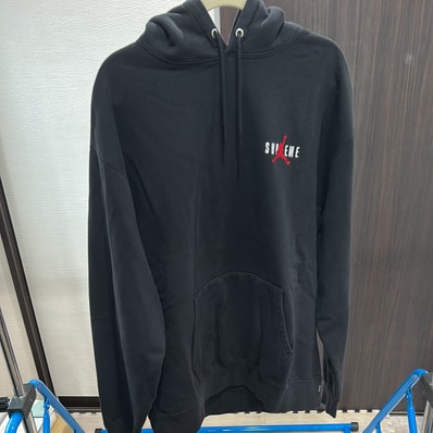 Supreme x Jordan Hooded Sweatshirt "Black"
