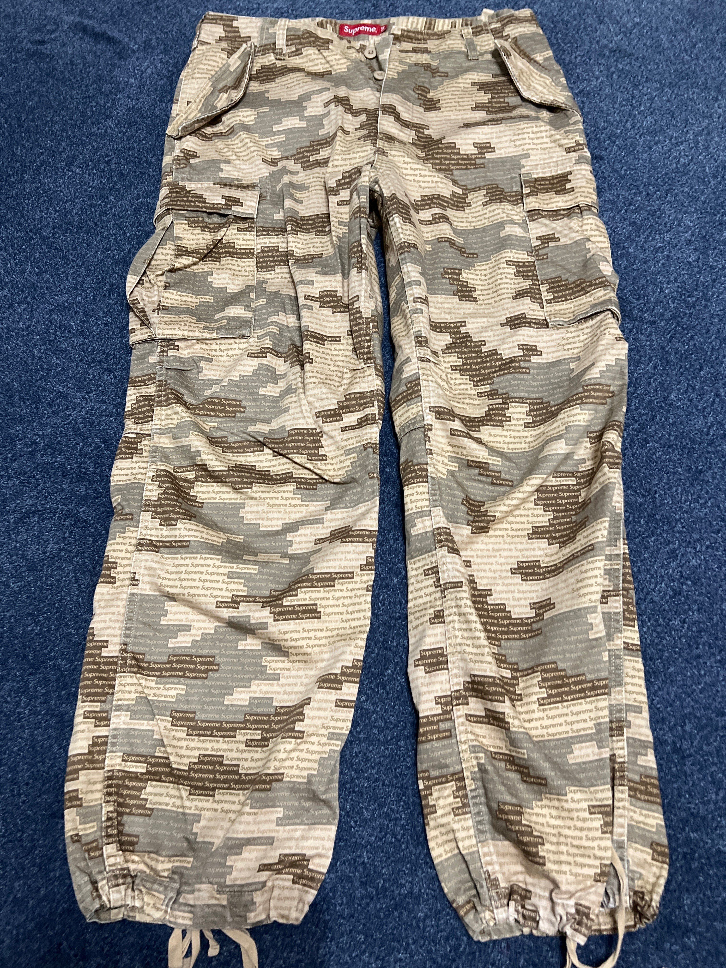 Supreme Cargo Pant "Tan Camo"(21SS)