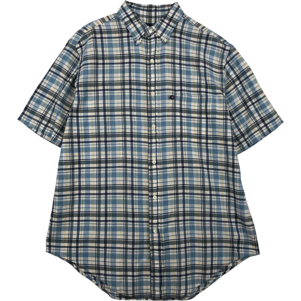 古着 ラルフローレン Ralph Lauren RALPH LAUREN JEANS CO 半袖 ボタンダウン チェックシャツ メンズM相当/eaa640961