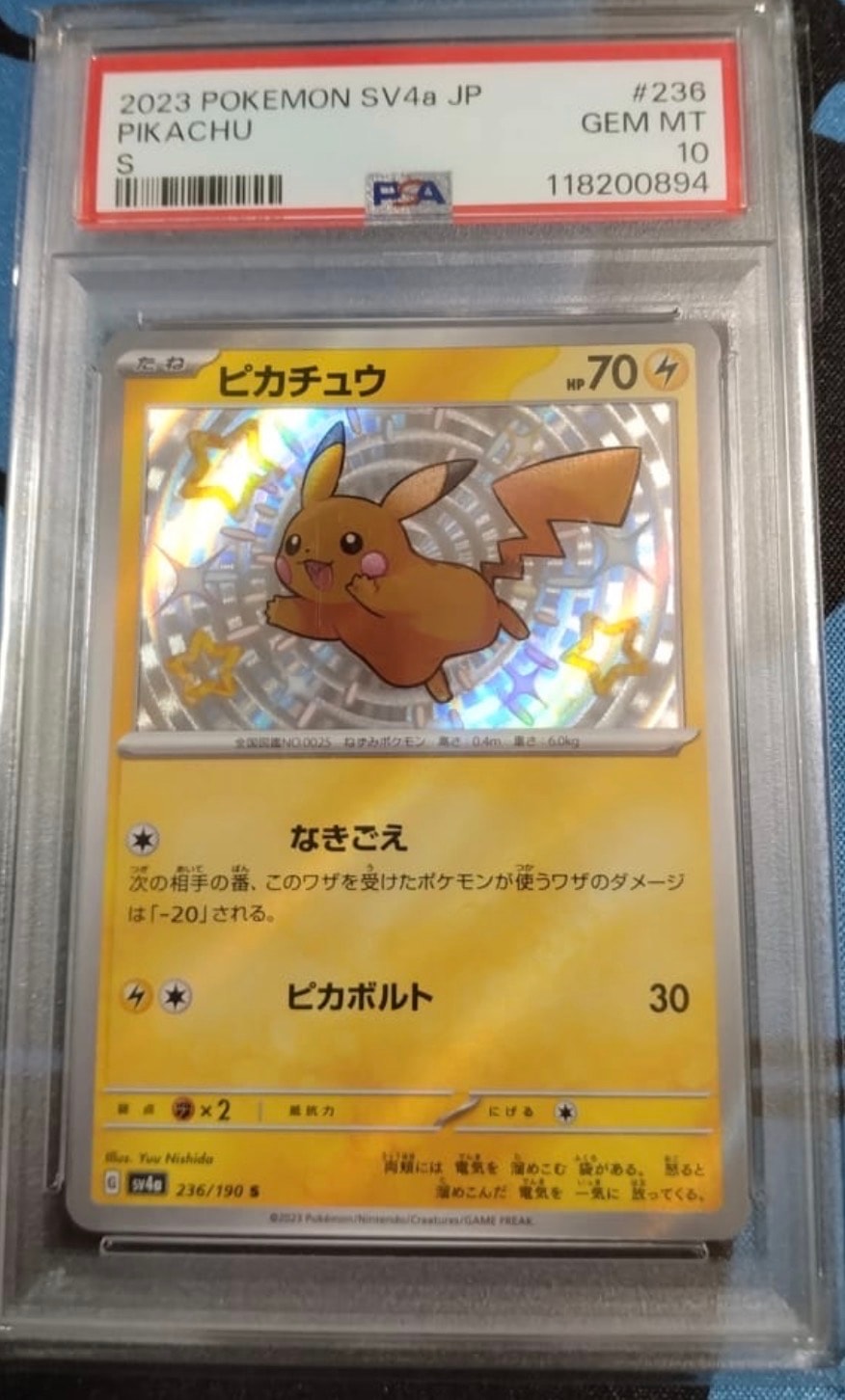 PSA10 ピカチュウ ドリームリーグ ポケモン ポケカ PSA10】ピカチュウ CHR[sm11b 054/049](強化拡張パック「ドリーム