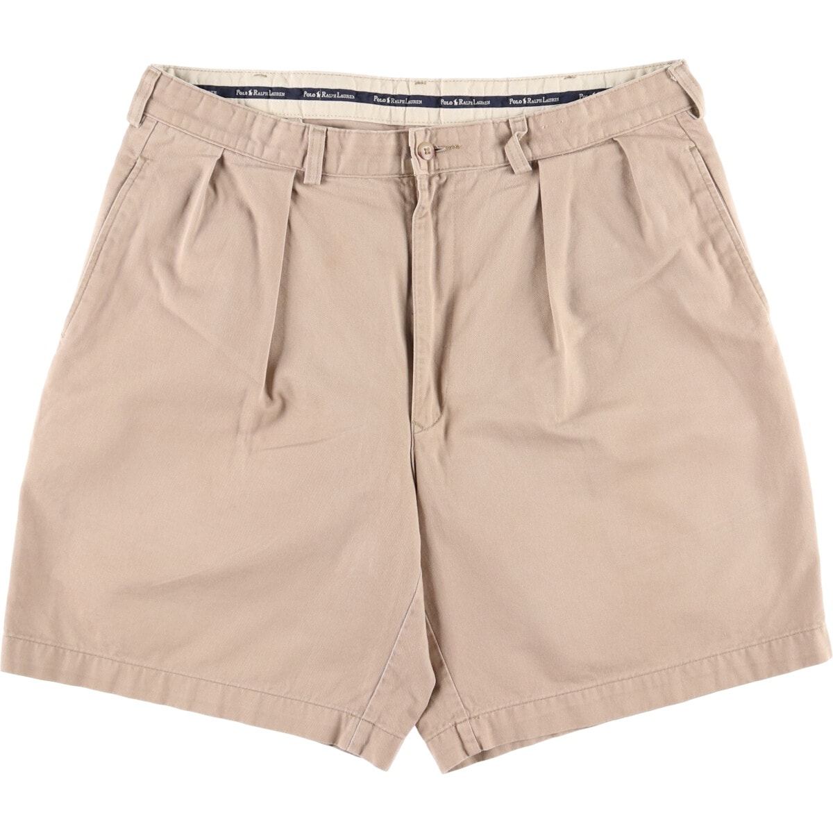 古着 ラルフローレン Ralph Lauren Polo Ralph Lauren ツータック チノショーツ ショートパンツ USA製 メンズw35相当/eaa576522
