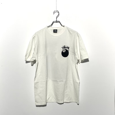 Stussy 8 BALL TEE "White"