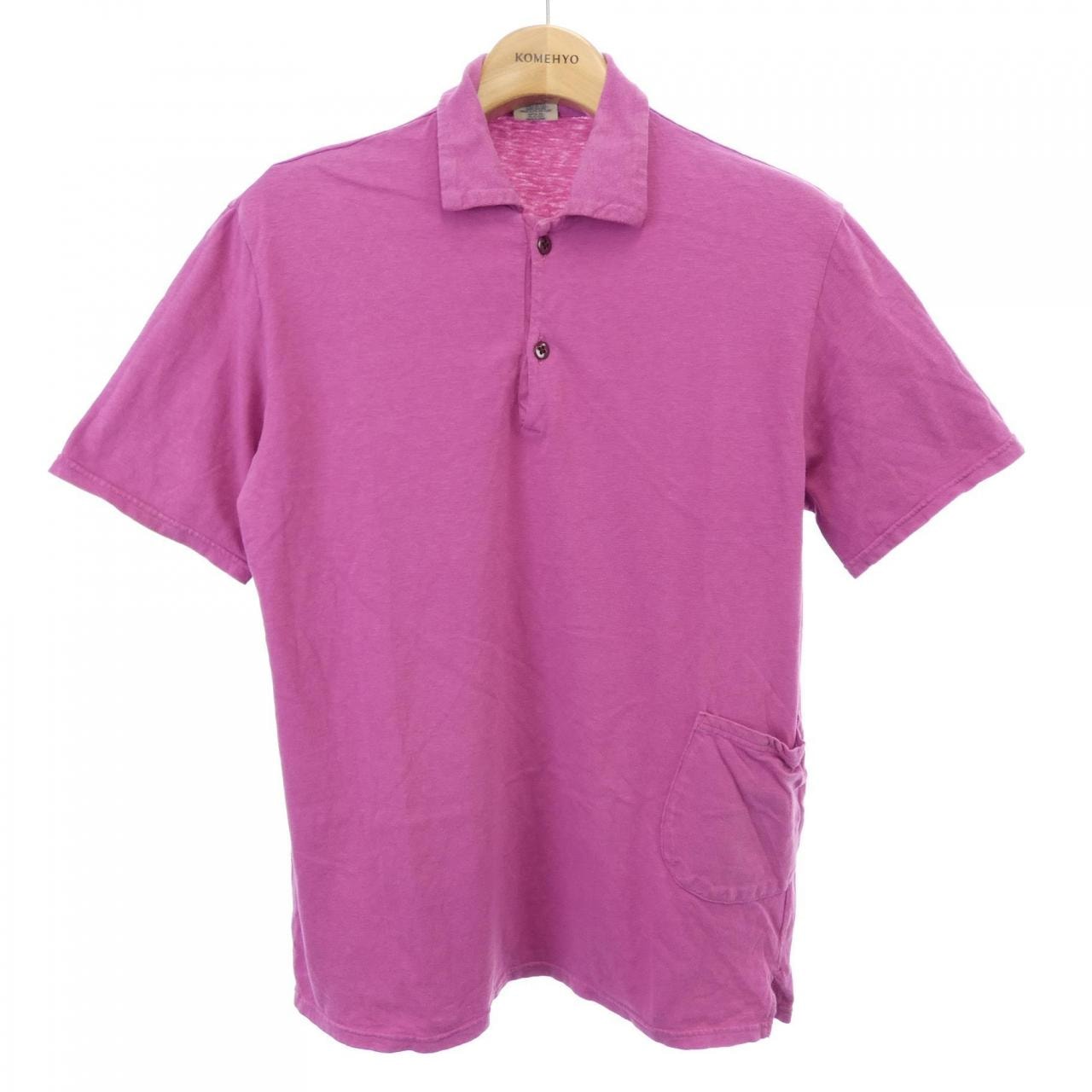 KAPITAL Soft Linen Open Collar Shirt 