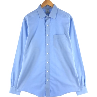古着 ブルックスブラザーズ Brooks Brothers Est.1818 CLASSIC 長袖 コットンシャツ メンズL相当/eaa558907