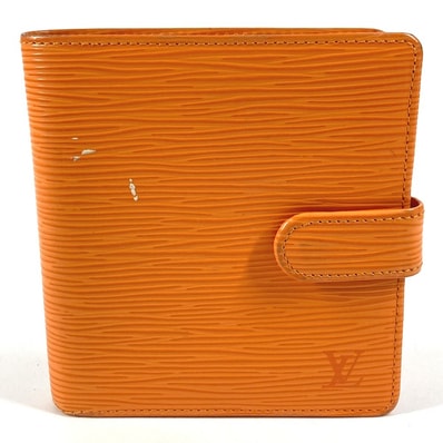 ルイヴィトン LOUIS VUITTON ポルト ビエ コンパクト M6355H エピ コンパクトウォレット 2つ折り財布 エピレザー マンダリンオレンジ オレンジ