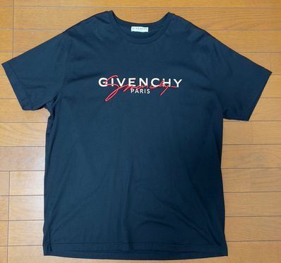 ジバンシー 20SS コットン ブラック メンズ ロゴプリント 刺繍