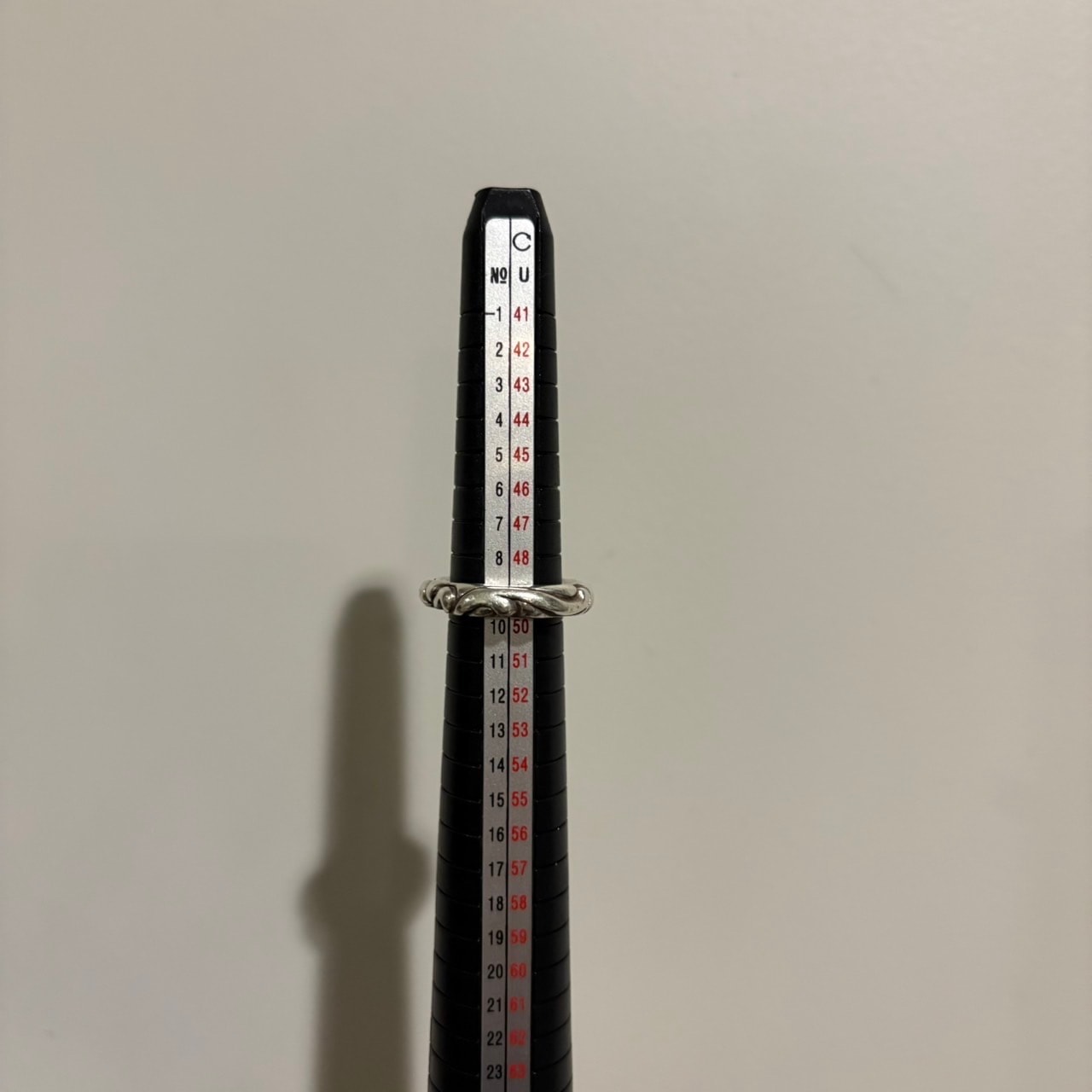 Chrome Hearts Scroll Band Ring "Silver"