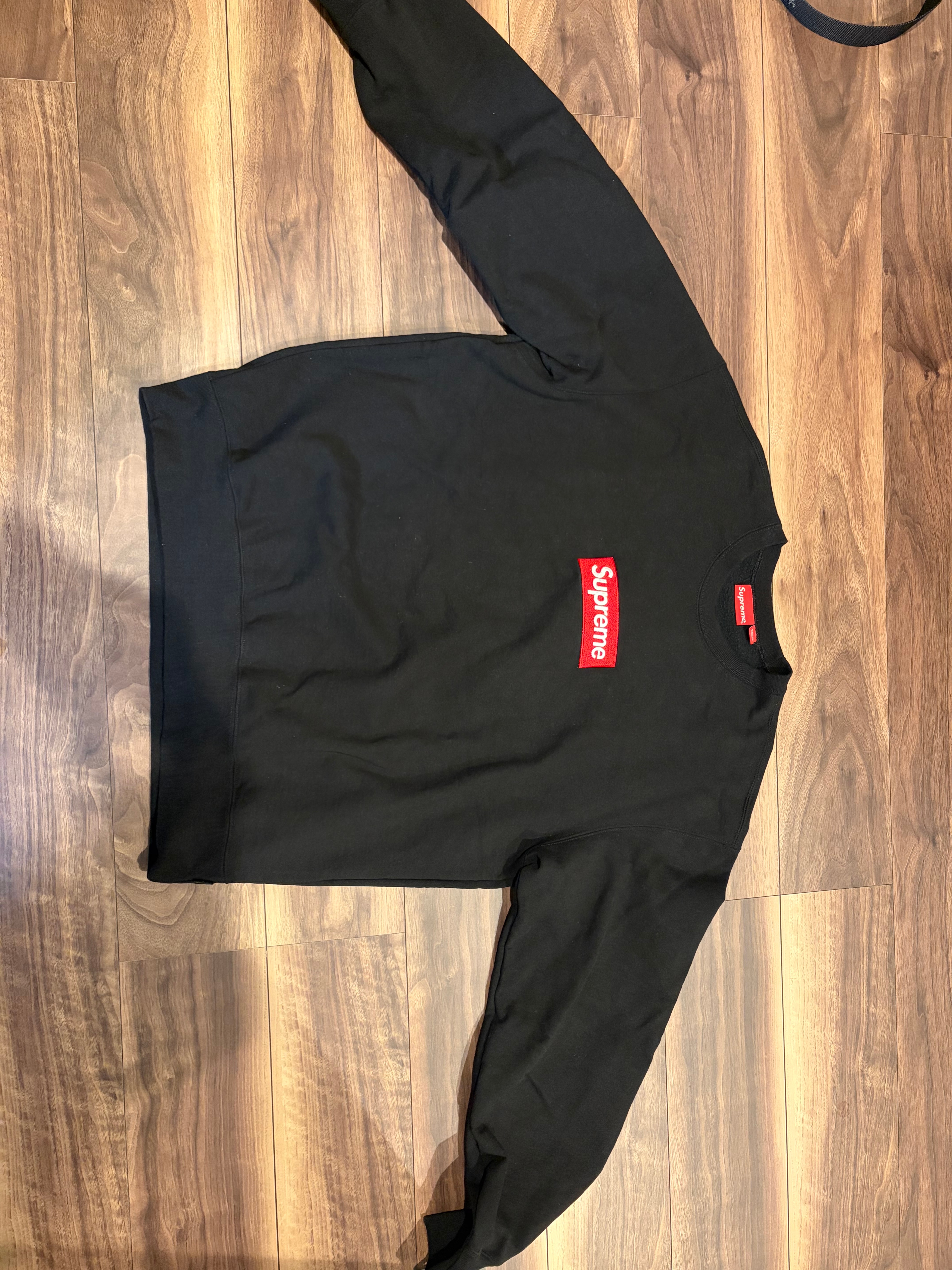 Supreme Box Logo Crewneck "Black" (22FW)