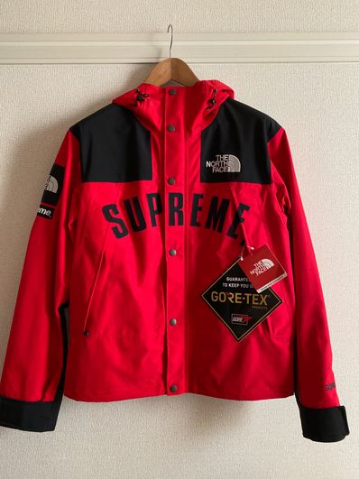 Supreme x The North Face Arc Logo Mountain Parka "Red"
