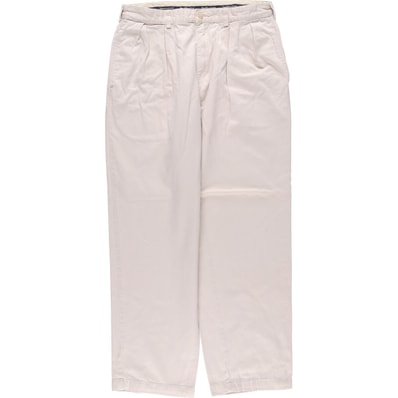 古着 ラルフローレン Ralph Lauren POLO RALPH LAUREN ツータック チノパンツ メンズw32相当/eaa567634