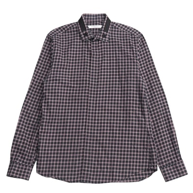 ■美品■GIVENCHY ジバンシィ 長袖シャツ サイズ41 Riccardo Tisci リカルド ティッシ スター チェック ブランド古着【中古】20251118/RA6632