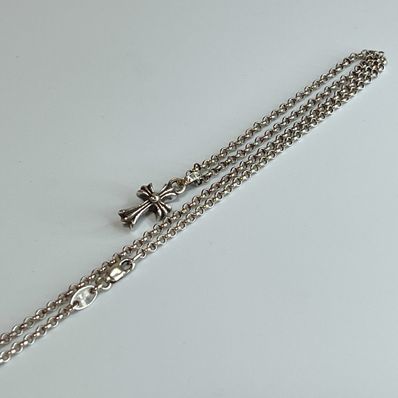 Chrome Hearts CH Cross Baby Fat Charm "Silver"