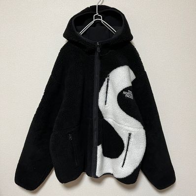 Supreme x The North Face S Logo Hooded Fleece Jacket "Black"