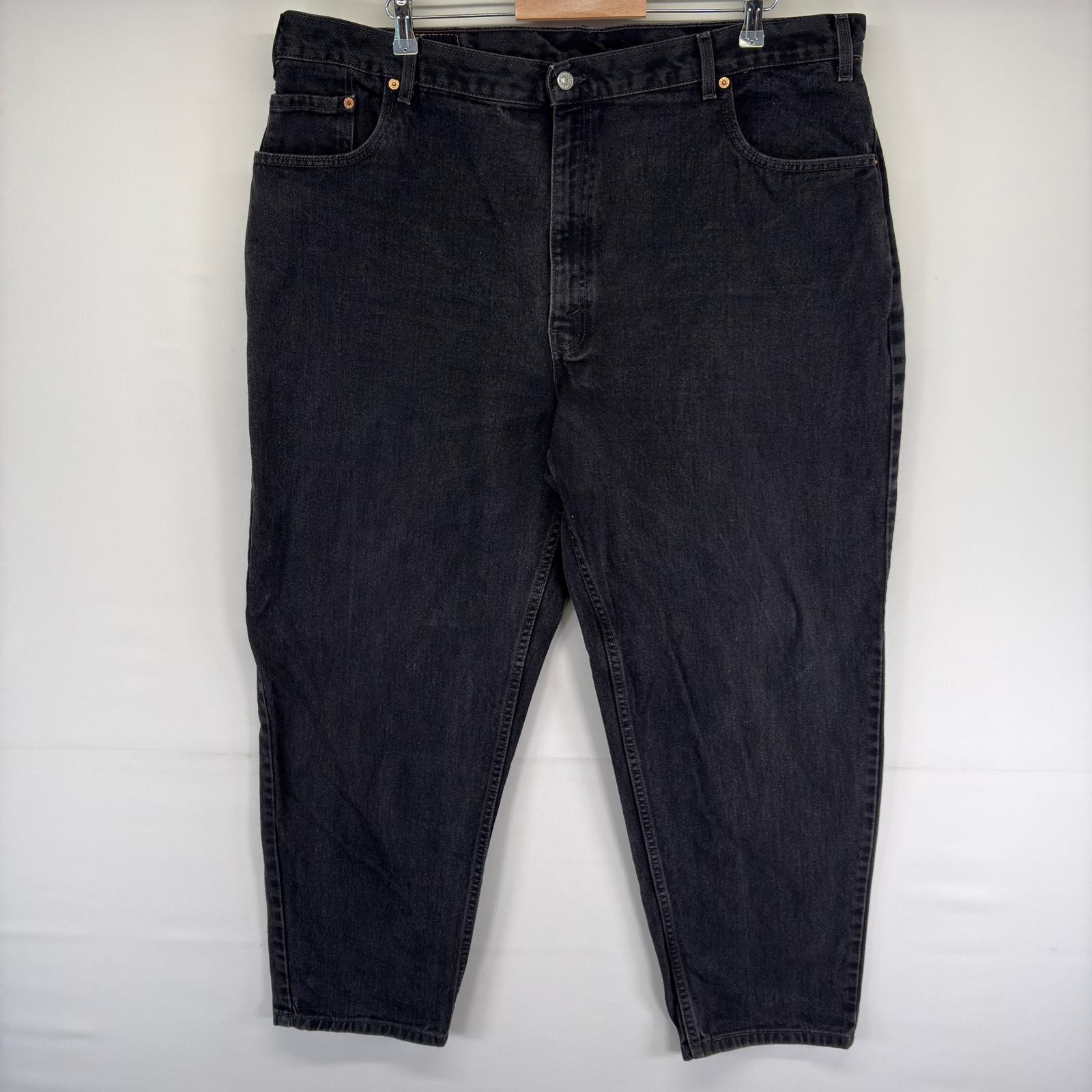 古着 00’s/00年代 リーバイス Levi's デニム パンツ 560 ジーンズ テーパード ブラックデニム バギー w44 L30  ブラック系 メンズ
