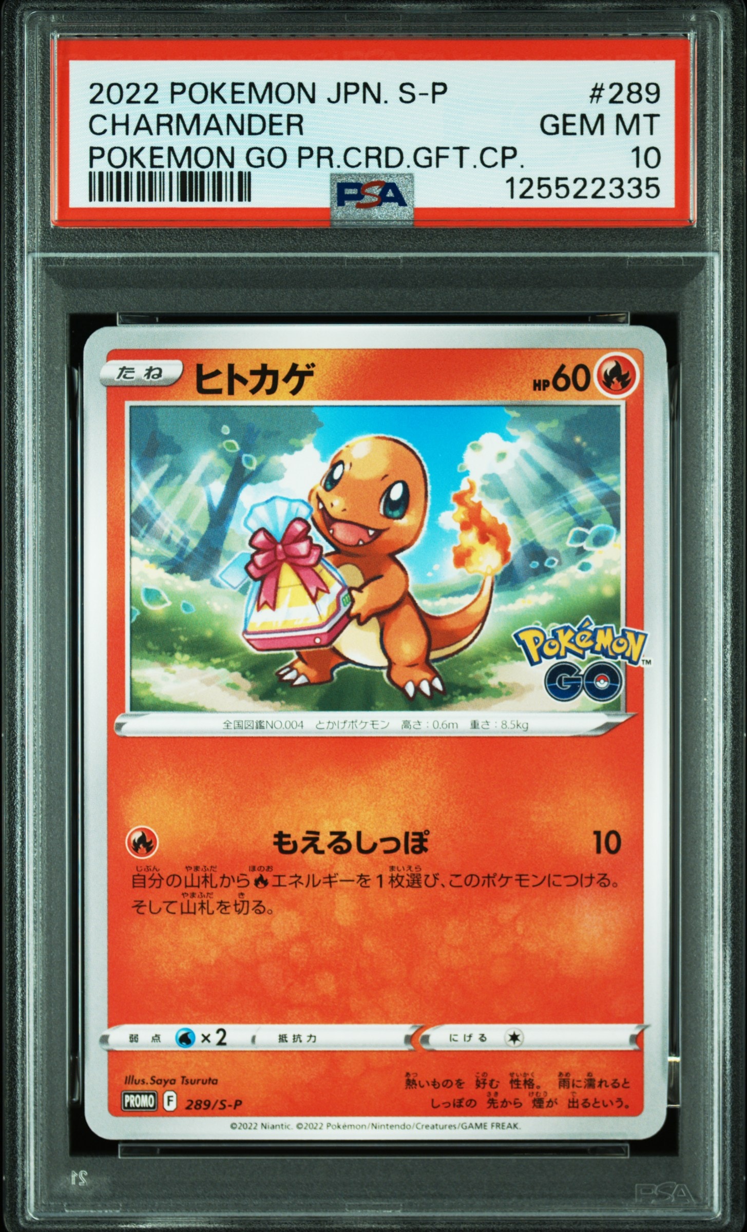 ヒトカゲ P [S-P 289](プロモーションカード「ポケモン GO ギフトキャンペーン」)